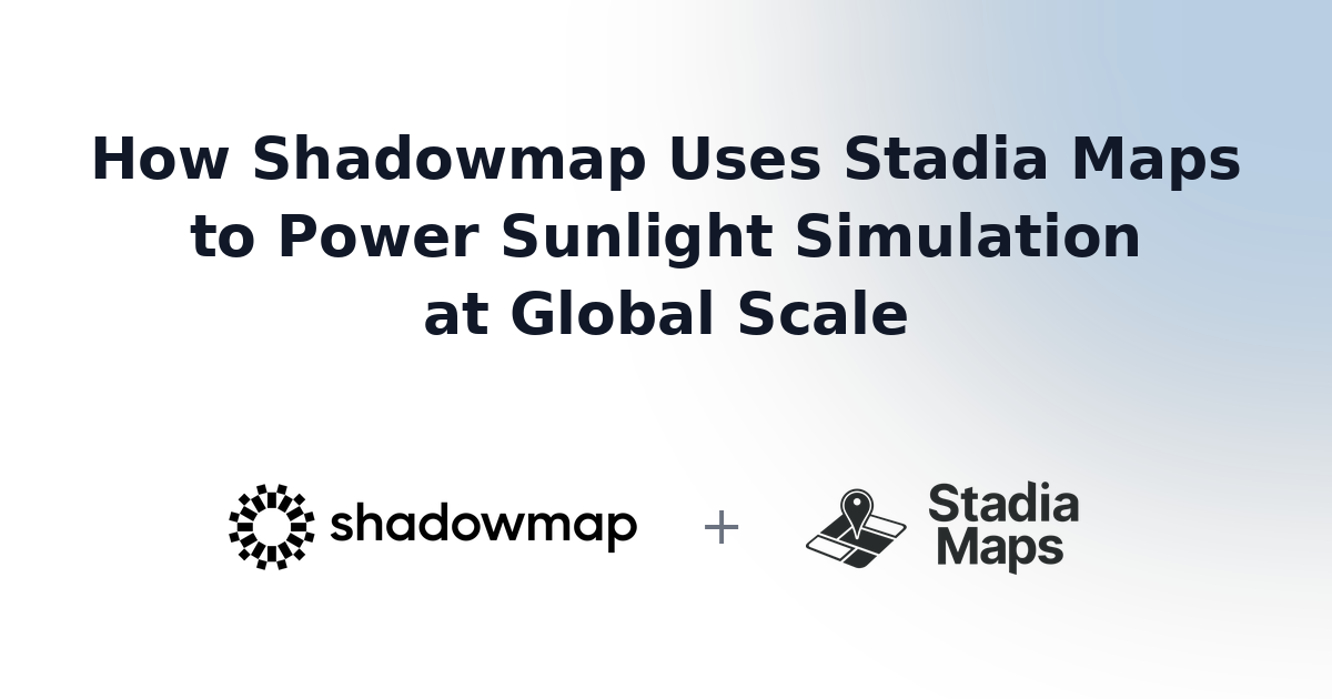Shadowmap Case Study | Stadia Maps