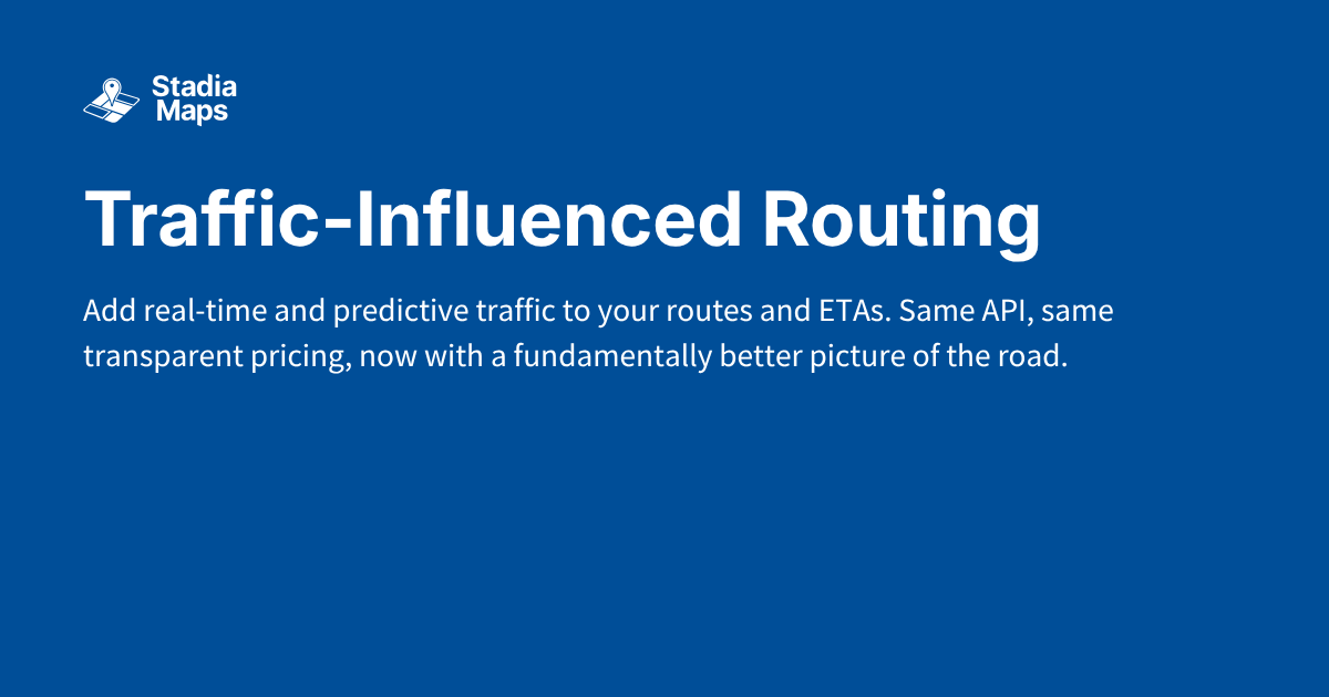 Traffic-Influenced Routing API